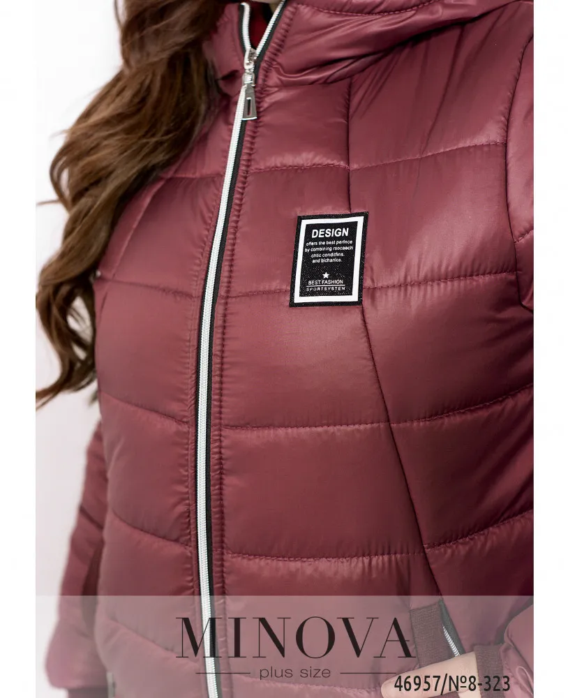 Куртка 8-323-бордо Minova