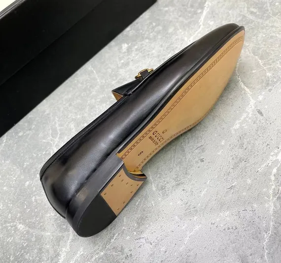 Мужские лоферы GUCCI Jordaan, чёрный