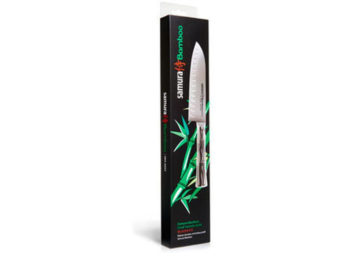 Нож Сантоку "Samura Bamboo", 137мм