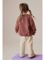 Брюки широкие с флисовой подкладкой Next 911-440, Кремовый