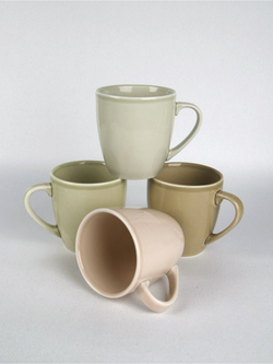 Кружки парные набор Башкирский фарфор, 270 мл, 2 шт, фарфор, цвет, для кофе и чая