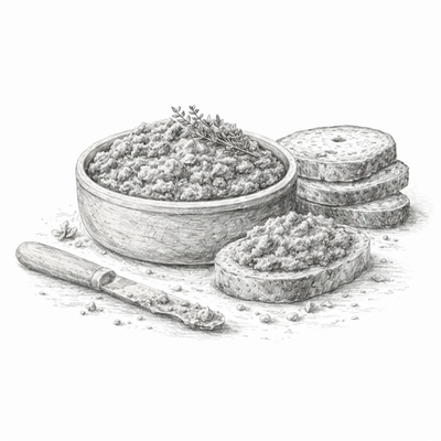 Паштет мясной , домашний