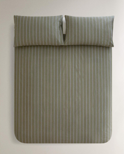 Пододеяльник Zara Home перкаль, хлопок 100%, в полоску, 5184/088