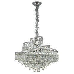 Citilux NAIAD CL315161 Люстра хрустальная подвесная Хром