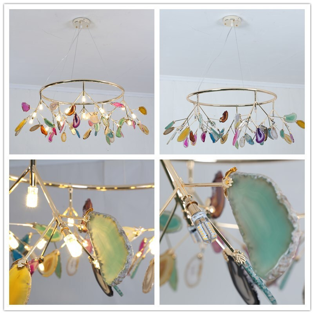 Pendant design lamp Agate round by Ligth Room