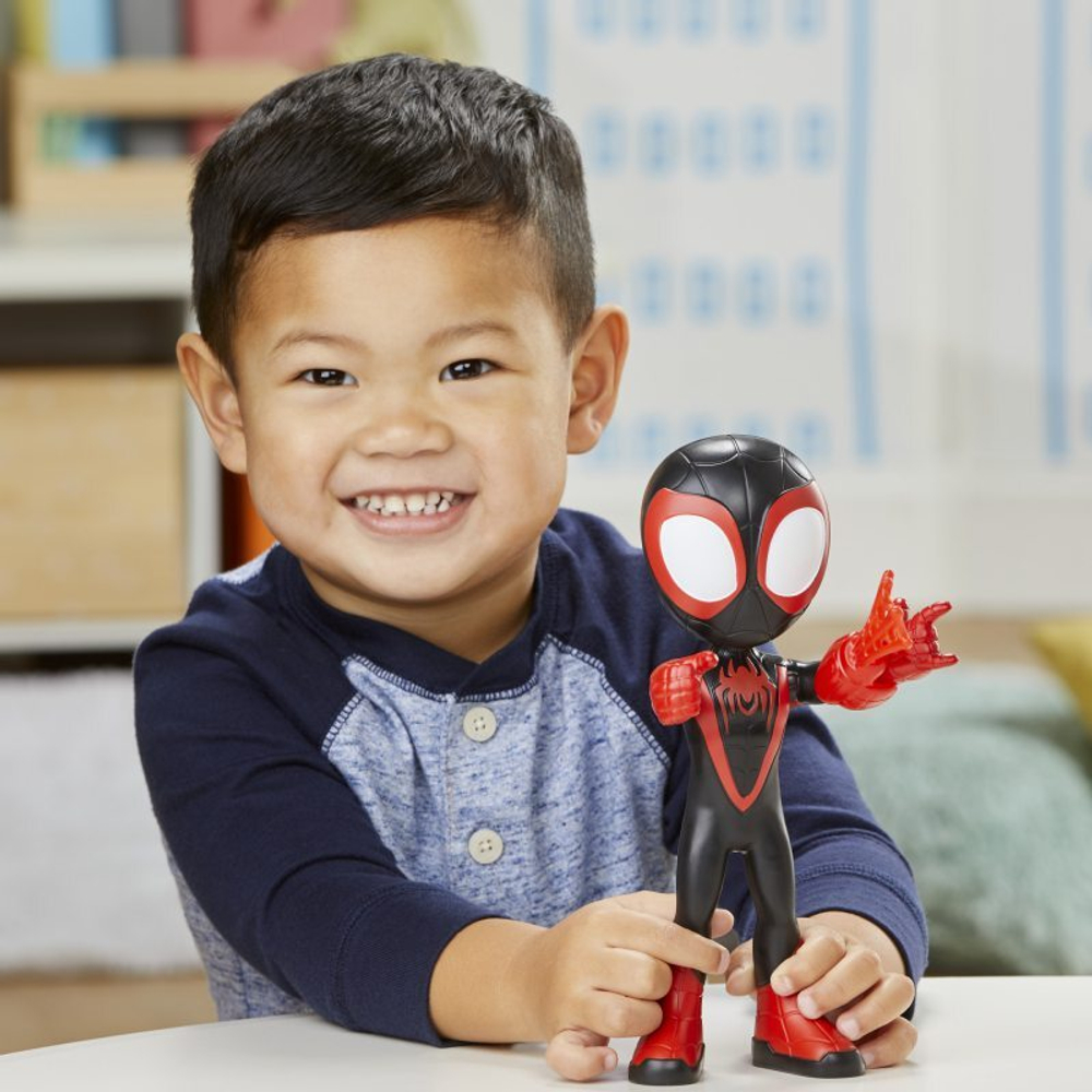 Hasbro Marvel Spidey Amazing Friends - фигурка 23 см Mega Miles Morales: Spider-Man F3988