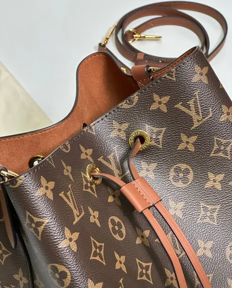 Сумка Louis Vuitton Neonoe MM (коричневая фурнитура)