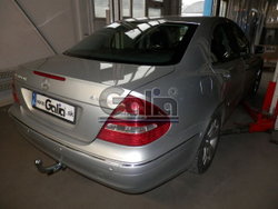 Фаркоп оцинкованный Galia M104A для Mercedes E-Class w211 седан 2002-2009(паспорт и сертификат в комплекте)(без электрики)