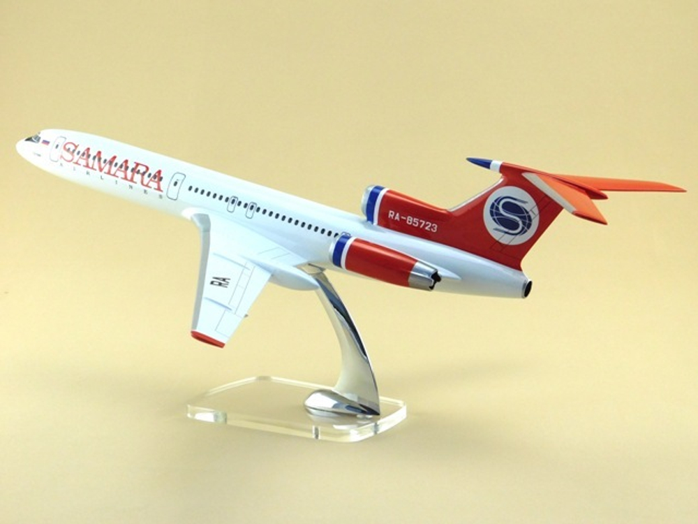 Модель самолета Ту-154М (М1:100, Самара)
