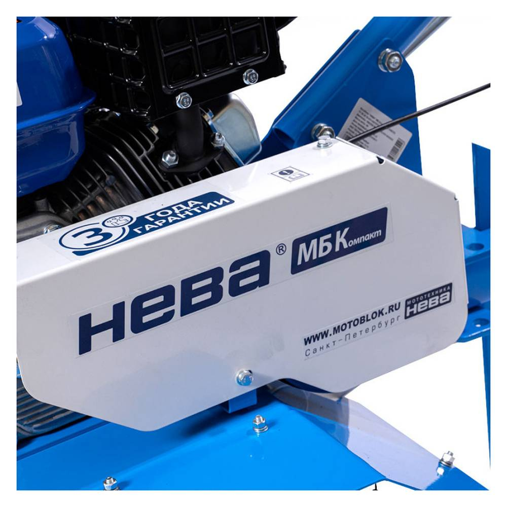 Мотоблок Нева МБ-Компакт (GB225) + фрезы для культивации