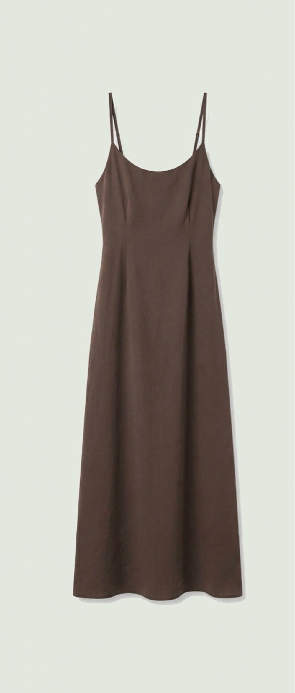 Платье на регулируемых бретелях в комплекте с рубашкой из модала