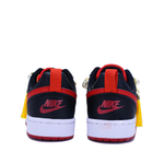 [Customized sneakers] Nike Court Borough Low2 Happy wedding shoes wedding pendant new Chinese style comfortable all-match low-top sneakers women's black and red