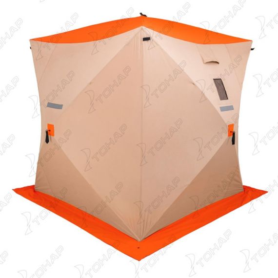 Палатка зимняя Куб 2.0х2.0 Oxford 300D PU 1000 (PR-412-L) PREMIER