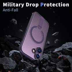 Прозрачный чехол Mesh Pro Magnetic Case для iPhone 17