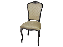 Стул С-20 черный/андрис бежевый