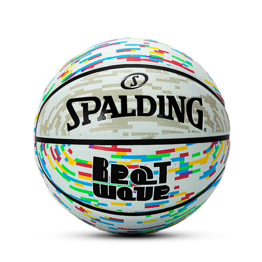 Spalding Beat Wave White