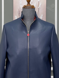 Кожаная куртка Kiton