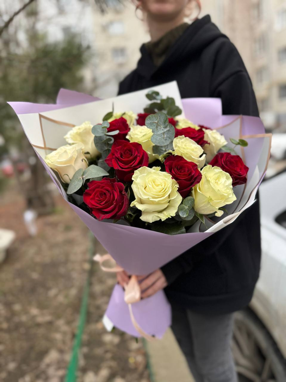 Букет "Симфония любви" 19 шт.