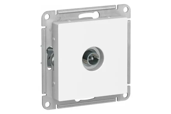Розетка TV Systeme Electric ATLASDESIGN белая 37218