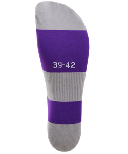 Гетры футбольные CAMP BASIC SOCKS, фиолетовый/серый/белый