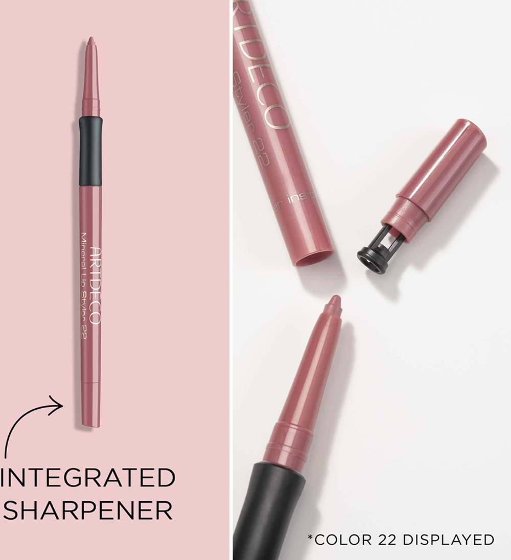 ARTDECO Mineral Lip Styler - Минеральный карандаш для губ оттенок 26 Mineral Flowerbed, 0 g