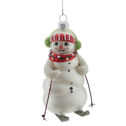 GAEM Украшение новогоднее "Снеговик", L8 W6 H13,5 см