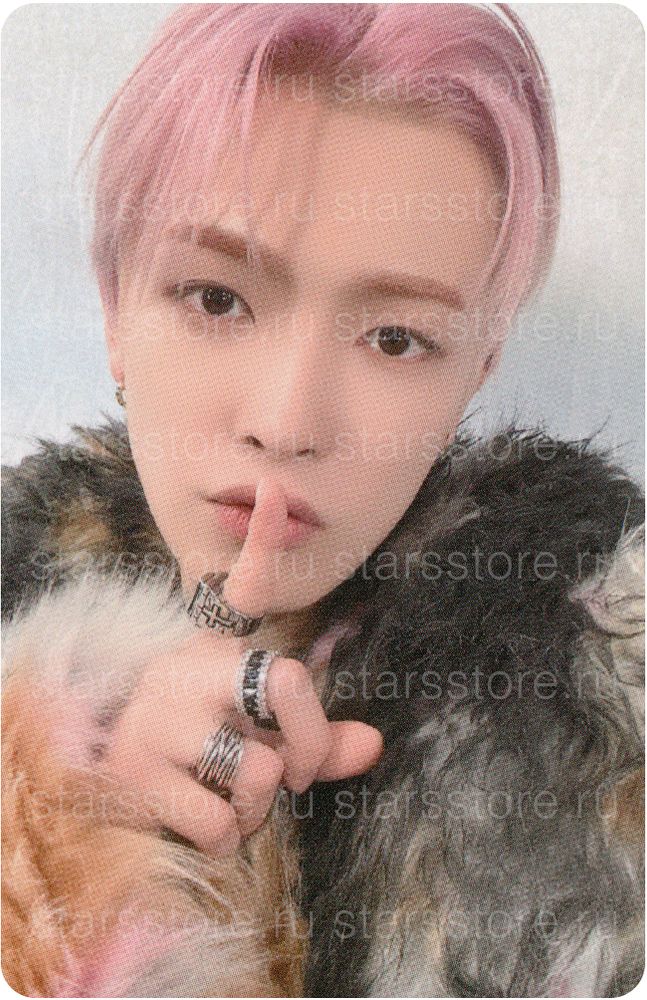 Фотокарта Hongjoong ATEEZ - GOLDEN HOUR : Part.1 (EVERLINE)