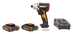 Шуруповерт импульсный ударный бесщеточный аккумуляторный WORX WX261