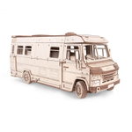 Деревянный конструктор Кукольный дом на колесах - Трейлер-дом "Пикник" (Lemmo)