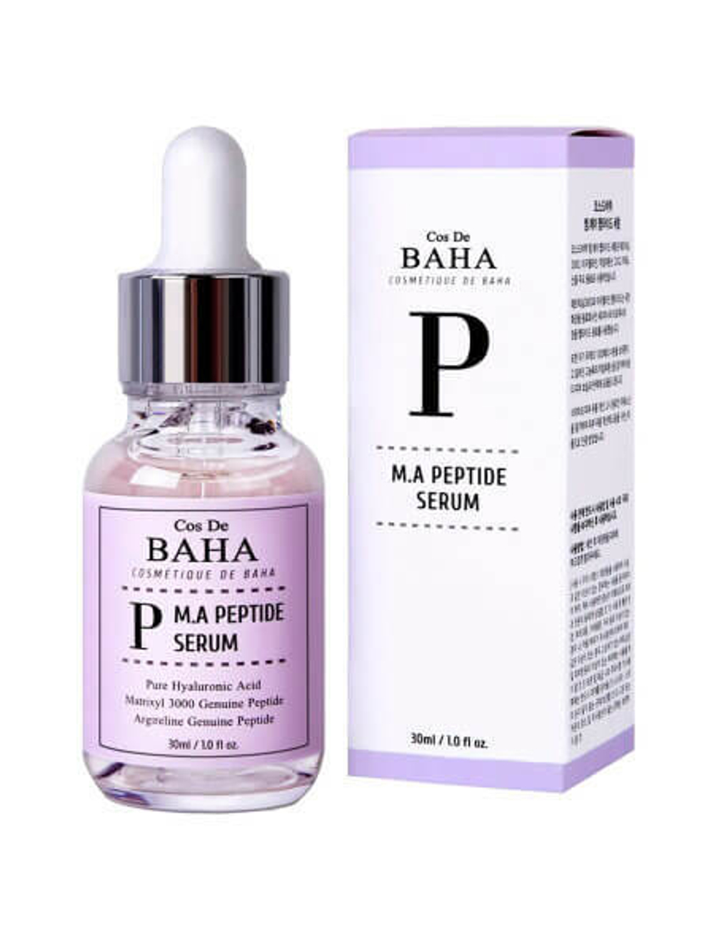 Cos De BAHA Сыворотка против морщин с пептидным комплексом - Peptide serum (P), 30мл