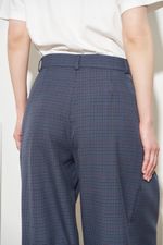 БРЮКИ «ICONIC» В КЛЕТКУ ГОЛУБОЙ|ТЕМНО-СИНИЙ|КРАСНЫЙ