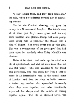 Dead love has chains | M. E. Braddon