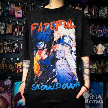 Футболка Наруто Узумаки и Саске Учиха