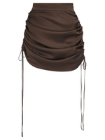 gathered skirt