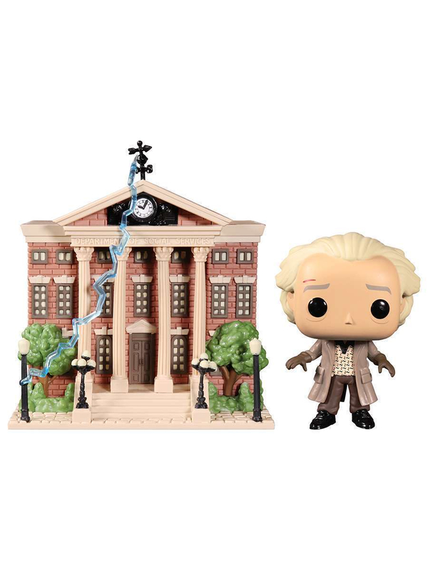 Фигурка Funko POP! Town BTTF Doc w/Clock Tower (15) 46910