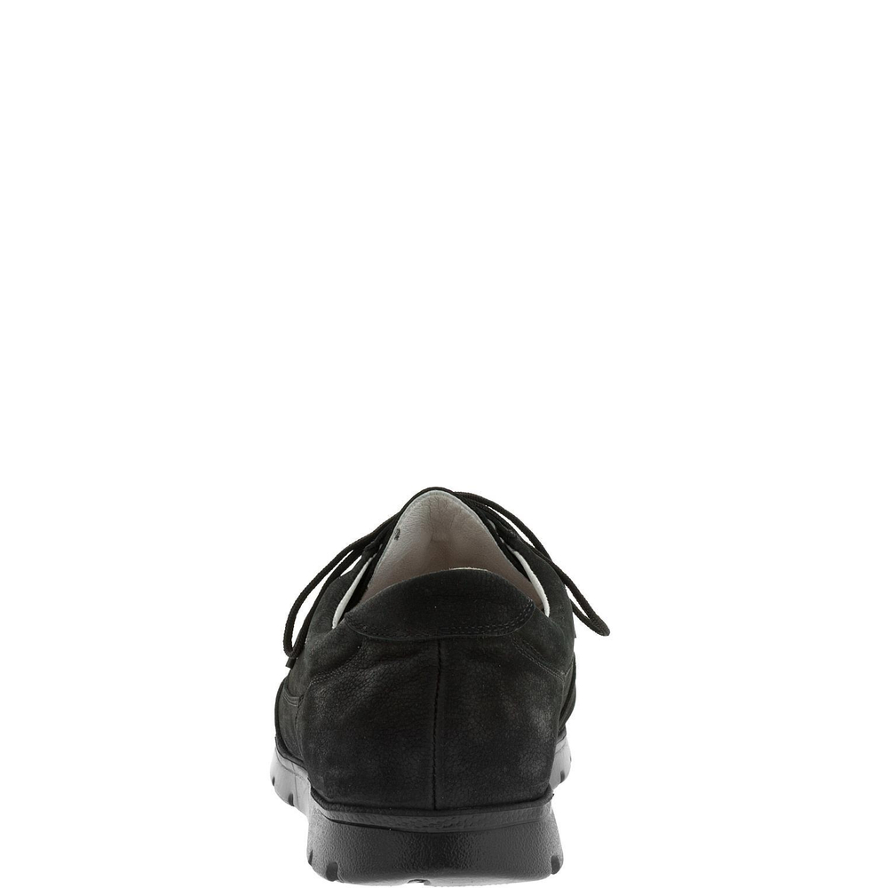 587385 полуботинки мужские черный нубук