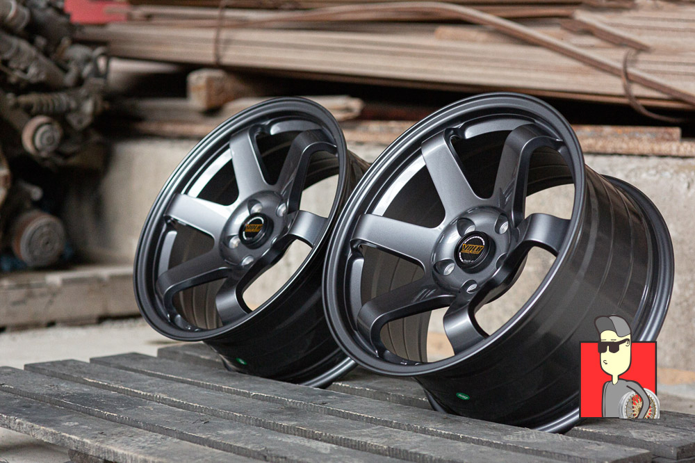 Комплект дисков Rays TE37SL 17x8/9 et35/25 5x114.3