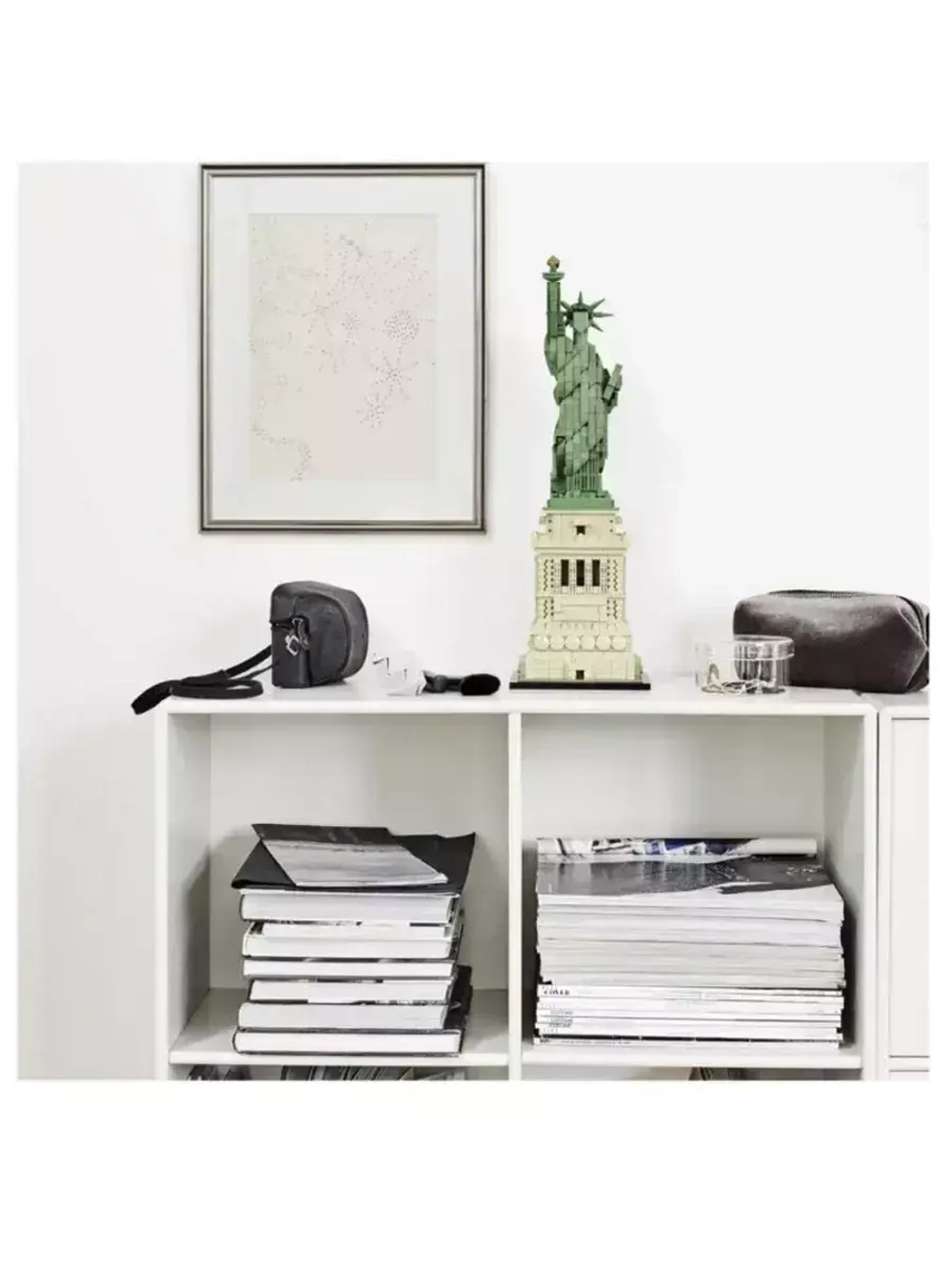 Конструктор Архитектура Статуя Свободы 1685 деталей