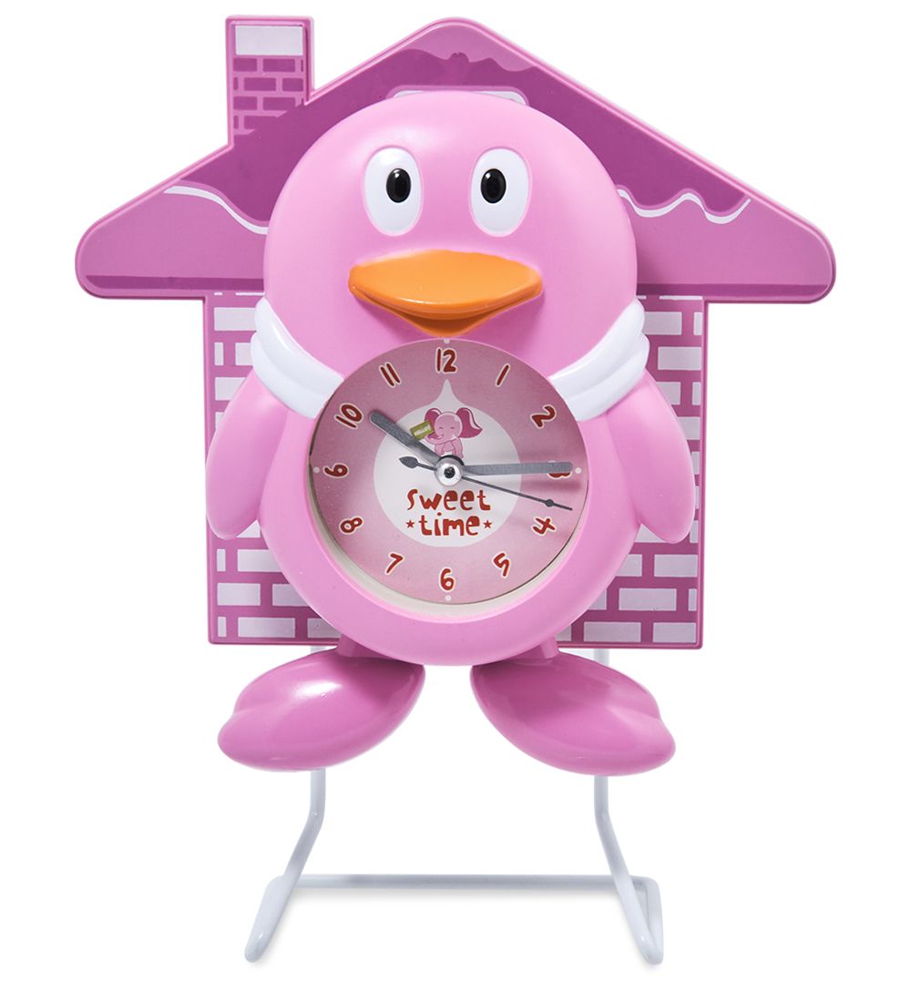CL-58/1 Часы «Пингвин» розовый