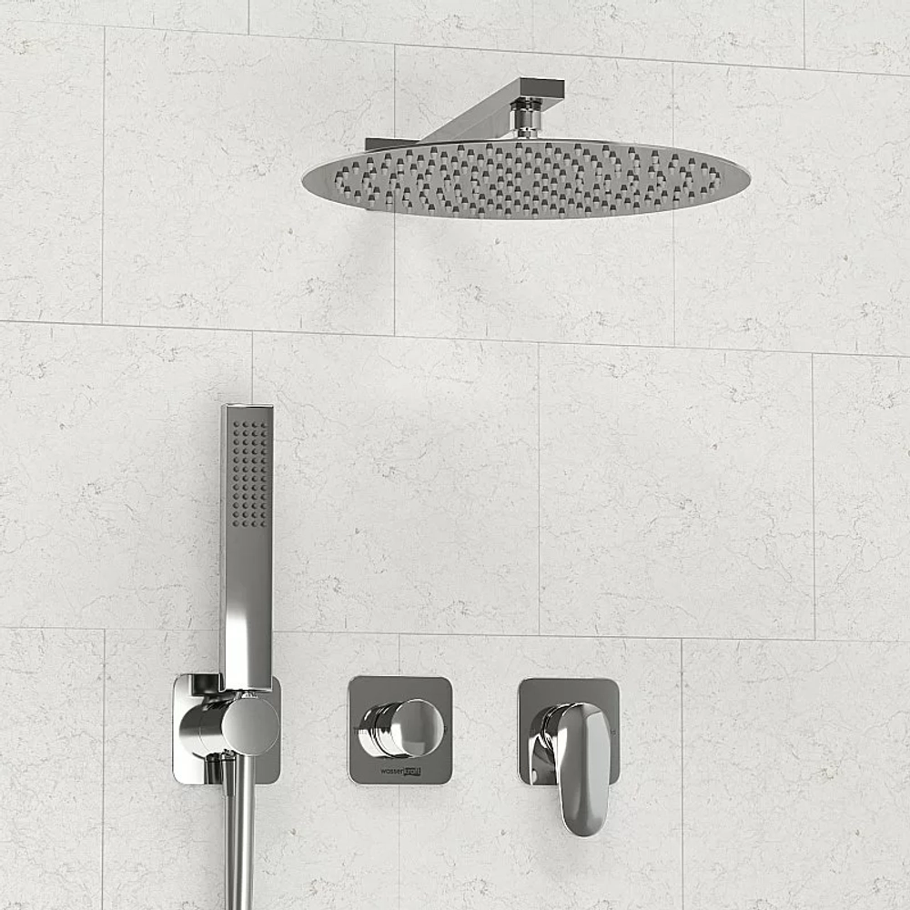 Душевая система WasserKRAFT Weida 3100 SET2828 хром