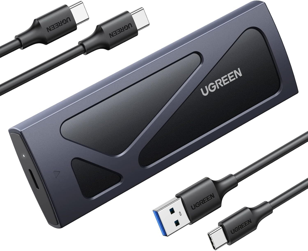 Корпус для установки M.2 SSD накопителя NVME M-Key (USB 3.1 Gen 2) UGREEN 15512