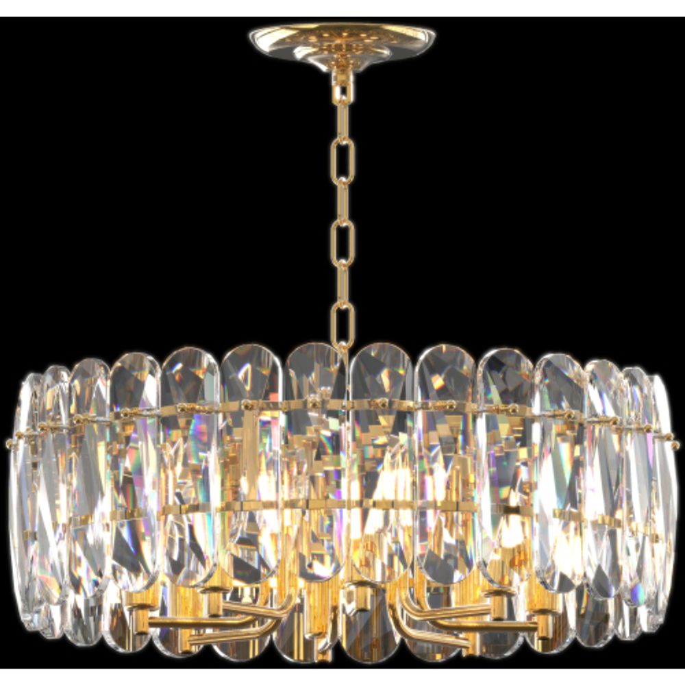 Люстра Rivoli Janice 1044-308 8 х Е14 40 Вт хрусталь