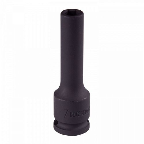 KING TONY (343507M) Головка торцевая ударная глубокая шестигранная 3/8", 7 мм