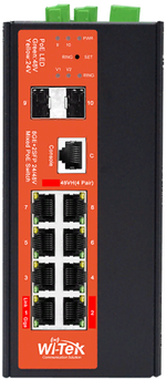 Коммутатор промышленный управляемый Wi-Tek WI-PMS310GF-Alien-I v2