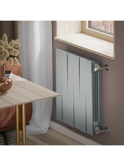 Радиатор биметаллический Royal Thermo PianoForte 500 Серебристый - 6 секц.