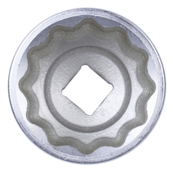 Головка торцевая стандартная двенадцатигранная 1&quot;, 75 мм KING TONY 833075M