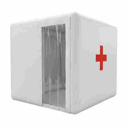 Модуль пневмокаркасный медицинский «Быстрая помощь» из ПВХ 2,5×2,5×2,5 м, дезинфекция
