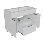 Тумба д/ванной "ЭТЬЕН-90" под раковину Нелли-90 (MIXLINE) (ПВХ)
