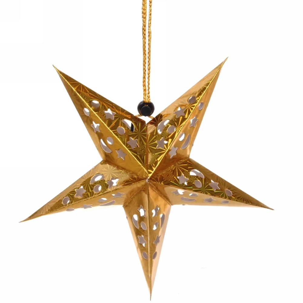 Украшение подвесное «Сияние звезды» 30 см, Золото
