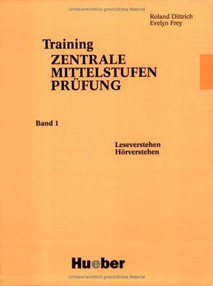 Training Zentrale Mittelstufenprufung 1